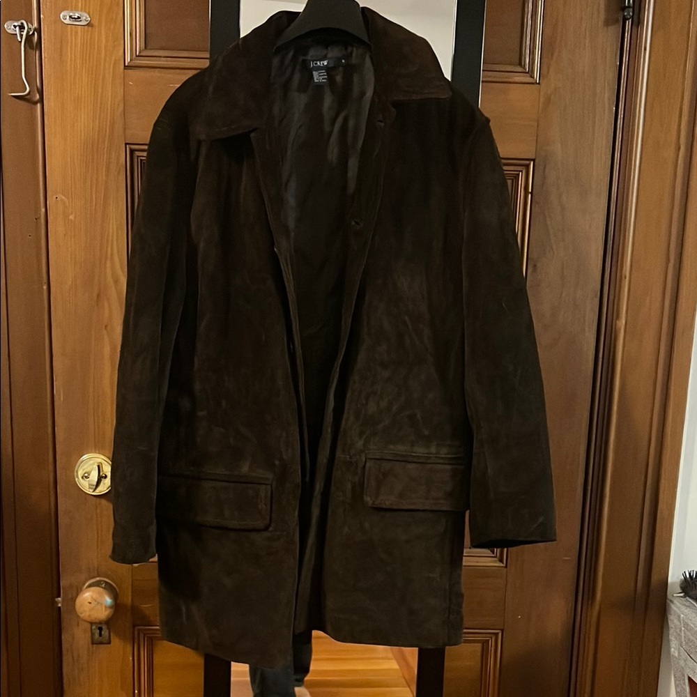 J. Crew 100% suede leather chore coat like in Yellowstone